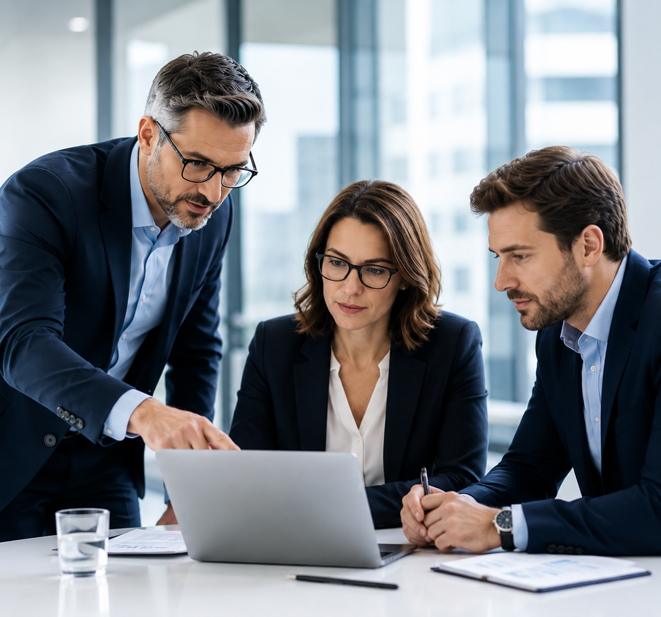 Dynamics 365 support team collaborating
